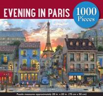 Peter Pauper Press Evening in Paris Puzzle